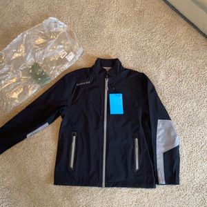 Galway Bay long sleeve jacket.  100% water proof.   Brand new and never worn.